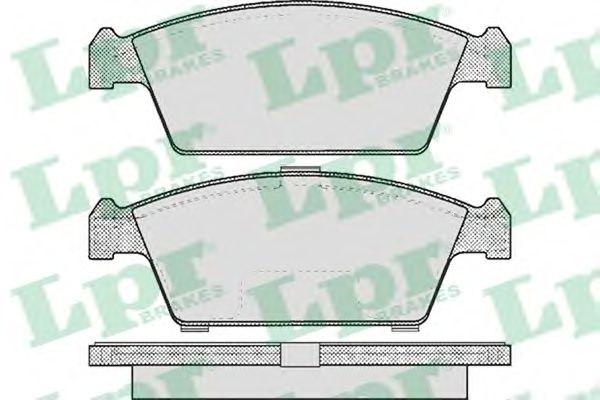 Тормозные колодки LPR 05P213