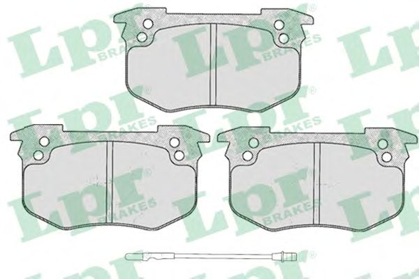 Тормозные колодки LPR 05P229