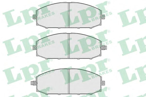 Тормозные колодки LPR 05P845