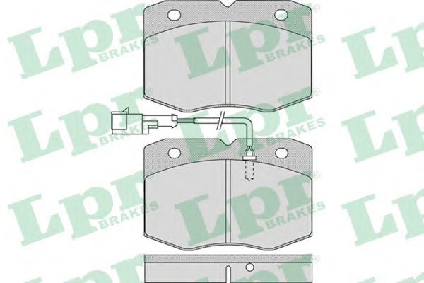 Тормозные колодки LPR 05P963