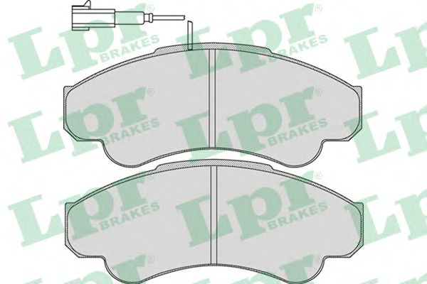 Тормозные колодки LPR 05P967