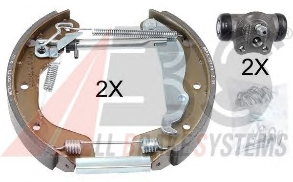 Тормозные колодки A.B.S. 111424