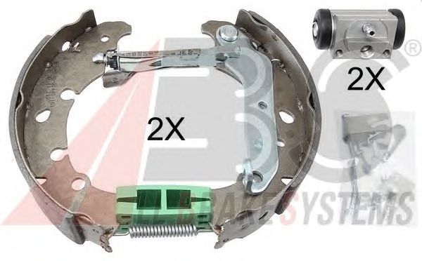 Тормозные колодки A.B.S. 111428
