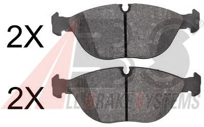 Тормозные колодки A.B.S. 36957
