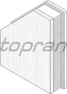Воздушный фильтр TOPRAN 501 669