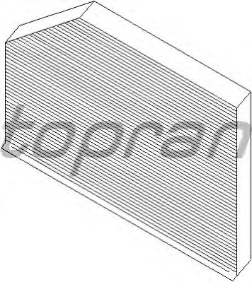 Фільтр салону TOPRAN 111 123