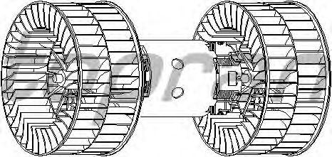 Вентилятор отопителя TOPRAN 501 334