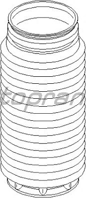 Пильник амортизатора TOPRAN 302 210