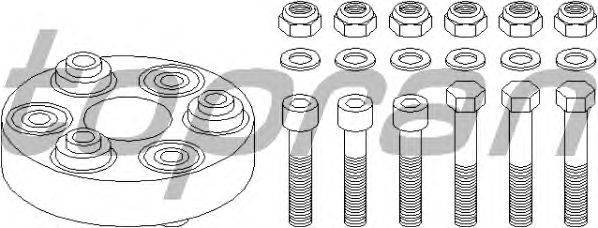 Карданный шарнир TOPRAN 400 249
