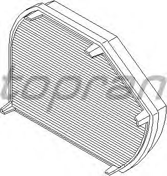 Фільтр салону TOPRAN 400 202