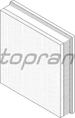 Воздушный фильтр TOPRAN 207 034