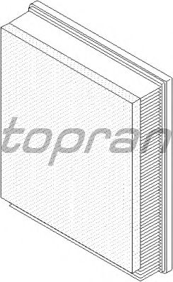 Воздушный фильтр TOPRAN 207 542