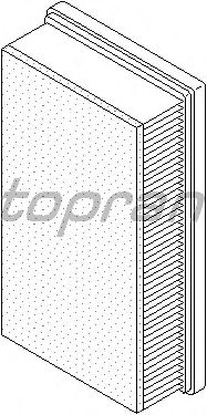 Воздушный фильтр TOPRAN 720 968