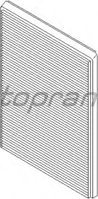 Фильтр салона TOPRAN 720 320