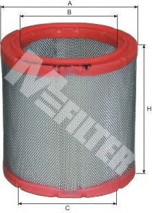 Воздушный фильтр MFILTER A 389