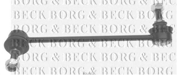 Тяга / стойка стабилизатора BORG & BECK BDL6652