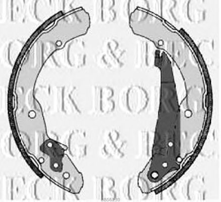 Тормозные колодки BORG & BECK BBS6230