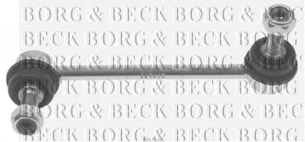 Тяга / стойка стабилизатора BORG & BECK BDL7238