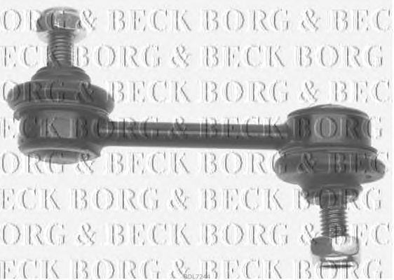 Тяга / стойка стабилизатора BORG & BECK BDL7244