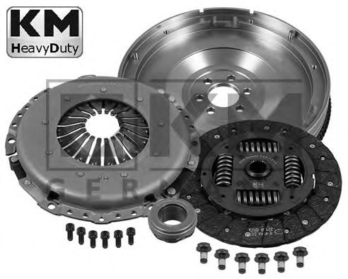 Комплект сцепления KM Germany 069 1513 HEAVYDUTY