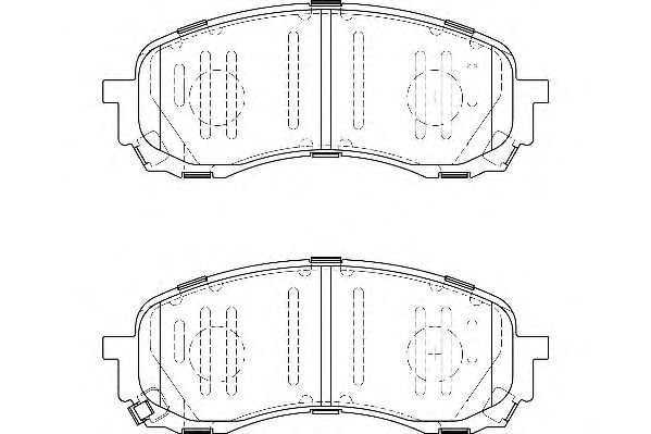 Тормозные колодки WAGNER WBP24372A