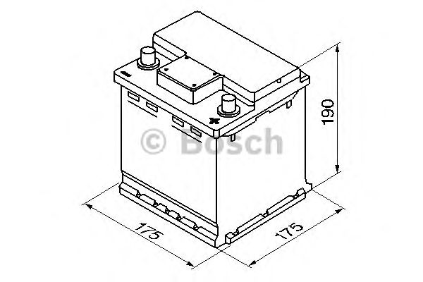 Стартерная аккумуляторная батарея BOSCH 0 092 S40 000 S4