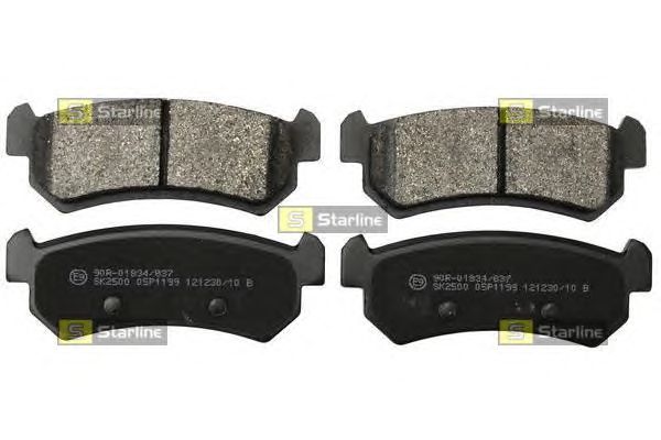 Тормозные колодки STARLINE BD S522