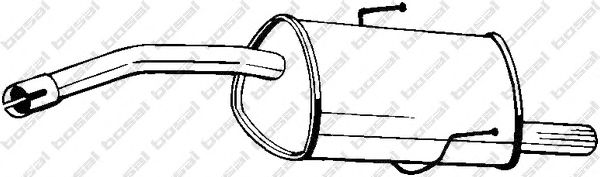 Глушник BOSAL 100-325