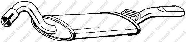 Глушник BOSAL 105-103