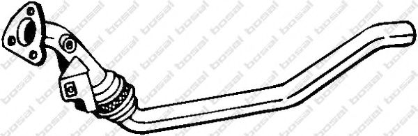 Труба выхлопного газа BOSAL 800-055