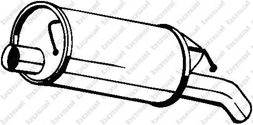 Глушник BOSAL 105-137