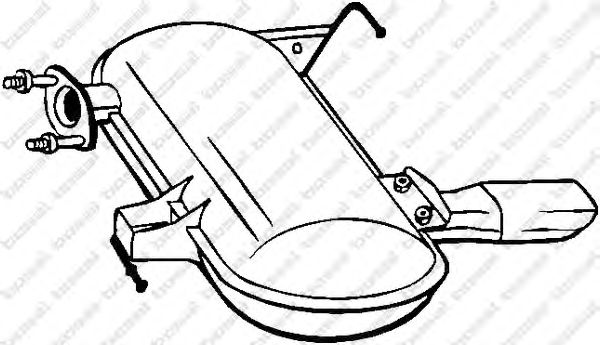 Глушник BOSAL 247-009