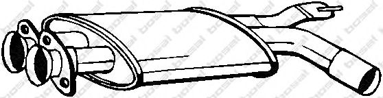 Резонатор BOSAL 247-251
