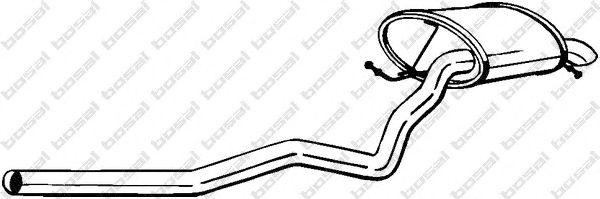 Глушитель BOSAL 282-713
