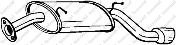 Глушитель BOSAL 128-005