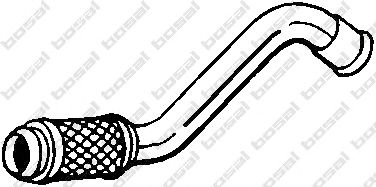 Труба выхлопного газа BOSAL 713-077