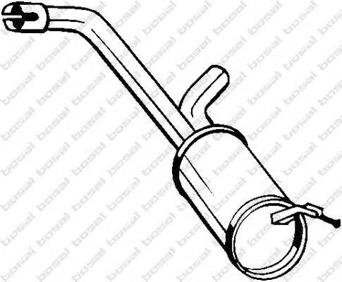 Глушитель BOSAL 135-095
