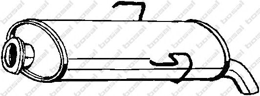 Глушитель BOSAL 135-419