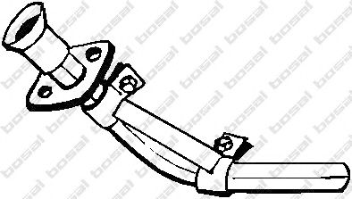 Труба выхлопного газа BOSAL 728-429