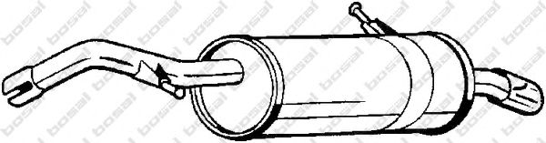 Глушитель BOSAL 135-043