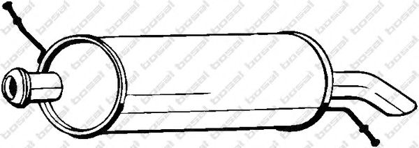 Глушник BOSAL 135-545