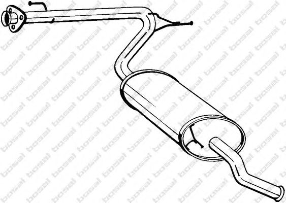 Глушитель BOSAL 281-093