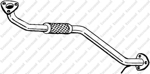 Труба выхлопного газа BOSAL 823-869