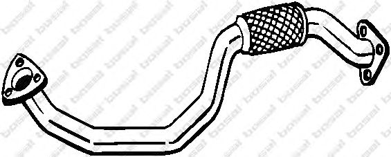 Труба вихлопного газу BOSAL 800-071