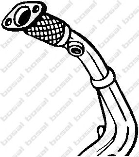 Труба выхлопного газа BOSAL 827-357