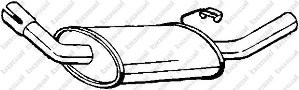 Глушитель BOSAL 154-801