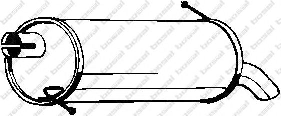 Глушитель BOSAL 154-323