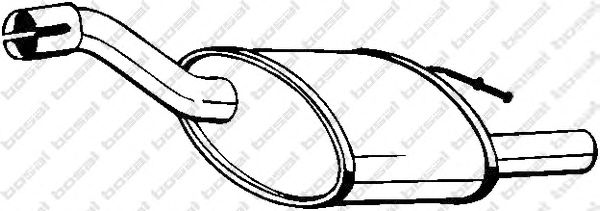 Глушитель BOSAL 154-357