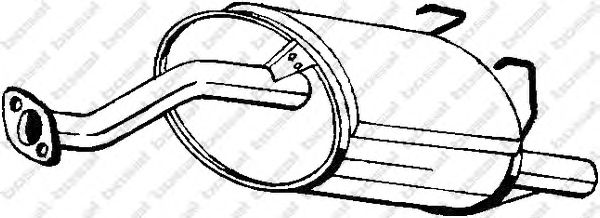 Глушитель BOSAL 163-723