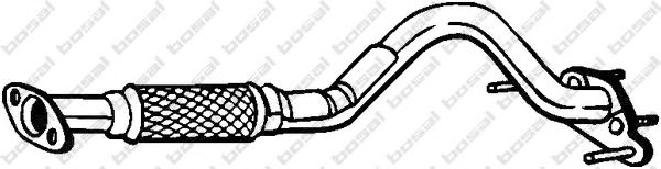 Труба выхлопного газа BOSAL 750-073